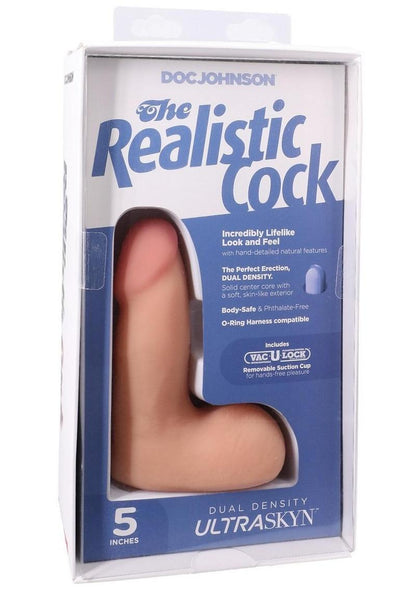 The Realistic Cock Dual Density Dildo