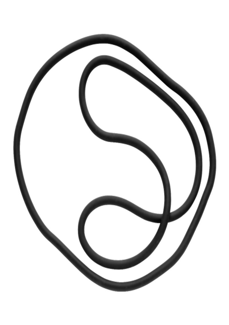 XPlay Wrap Ring Silicone Slim 2-Pack for Customizable Cock Rings
