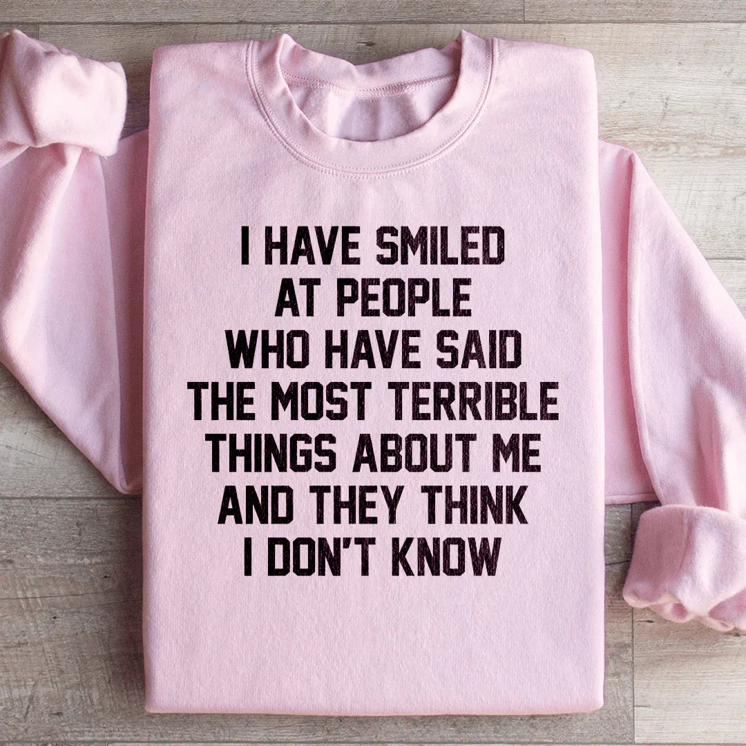 They Think I Don&
