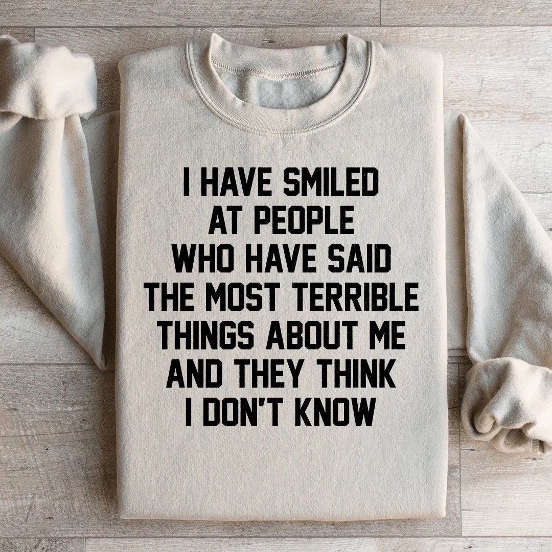 They Think I Don&
