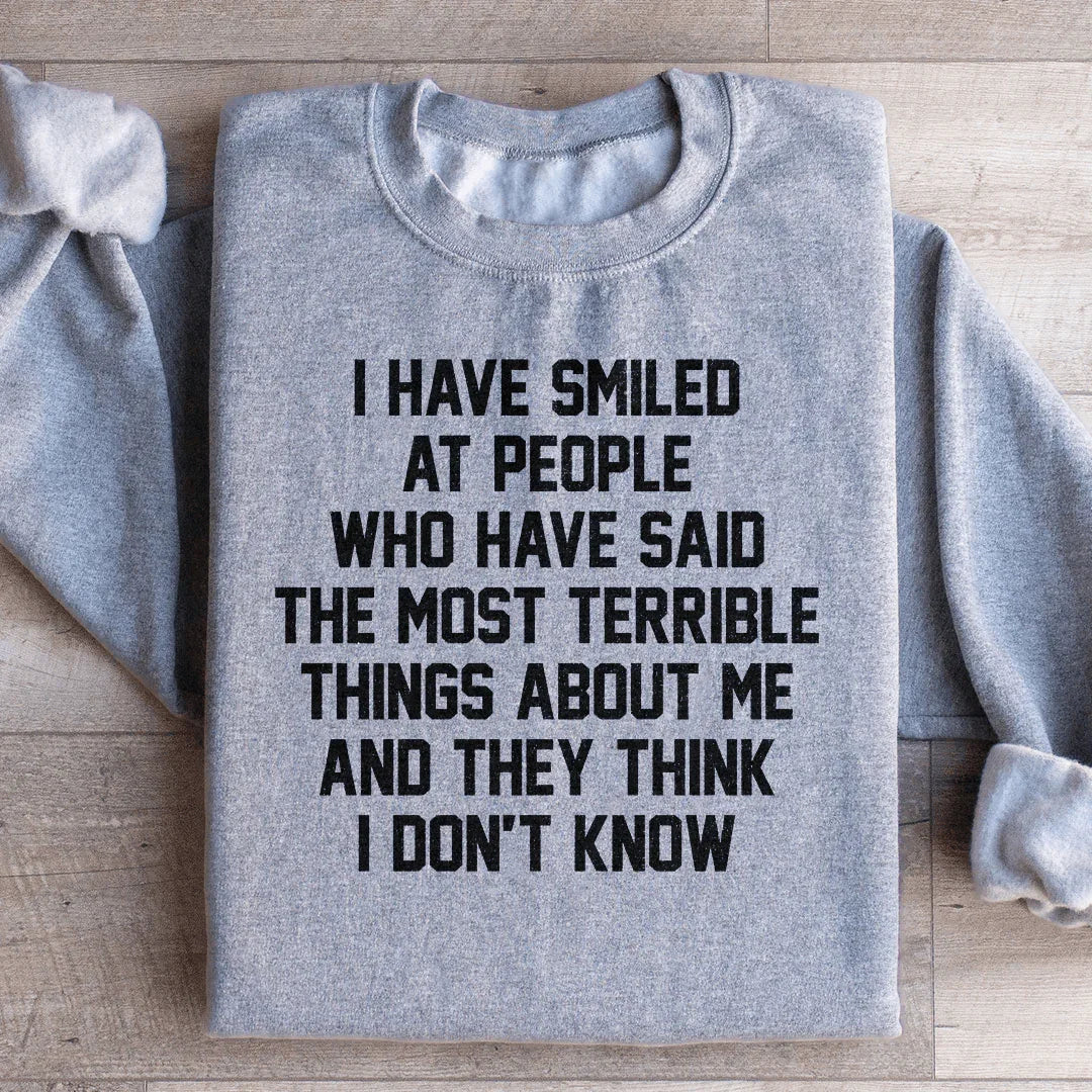 They Think I Don&