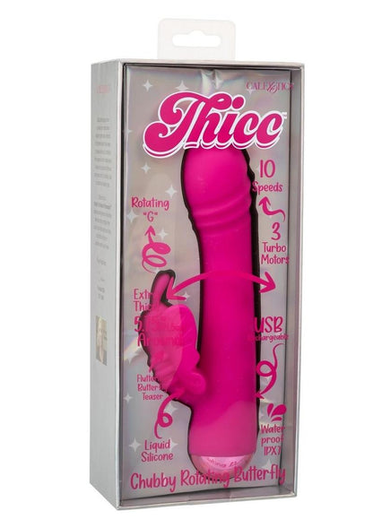 Thicc Chubby Rotating Butterfly Rabbit Vibrator
