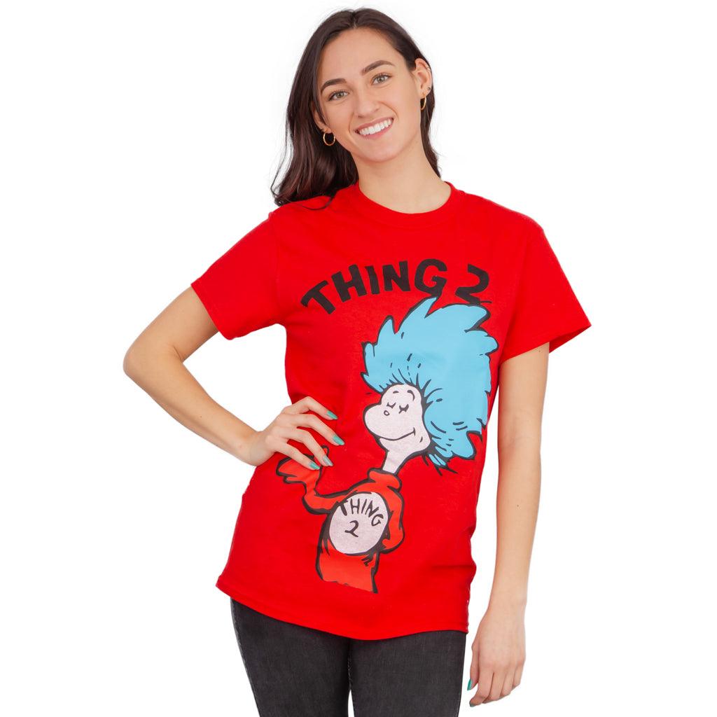 Thing 1 or Thing 2 Adult T-shirt