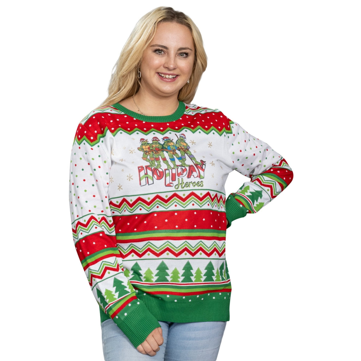 TMNT "Holiday Heroes" Christmas Sweater