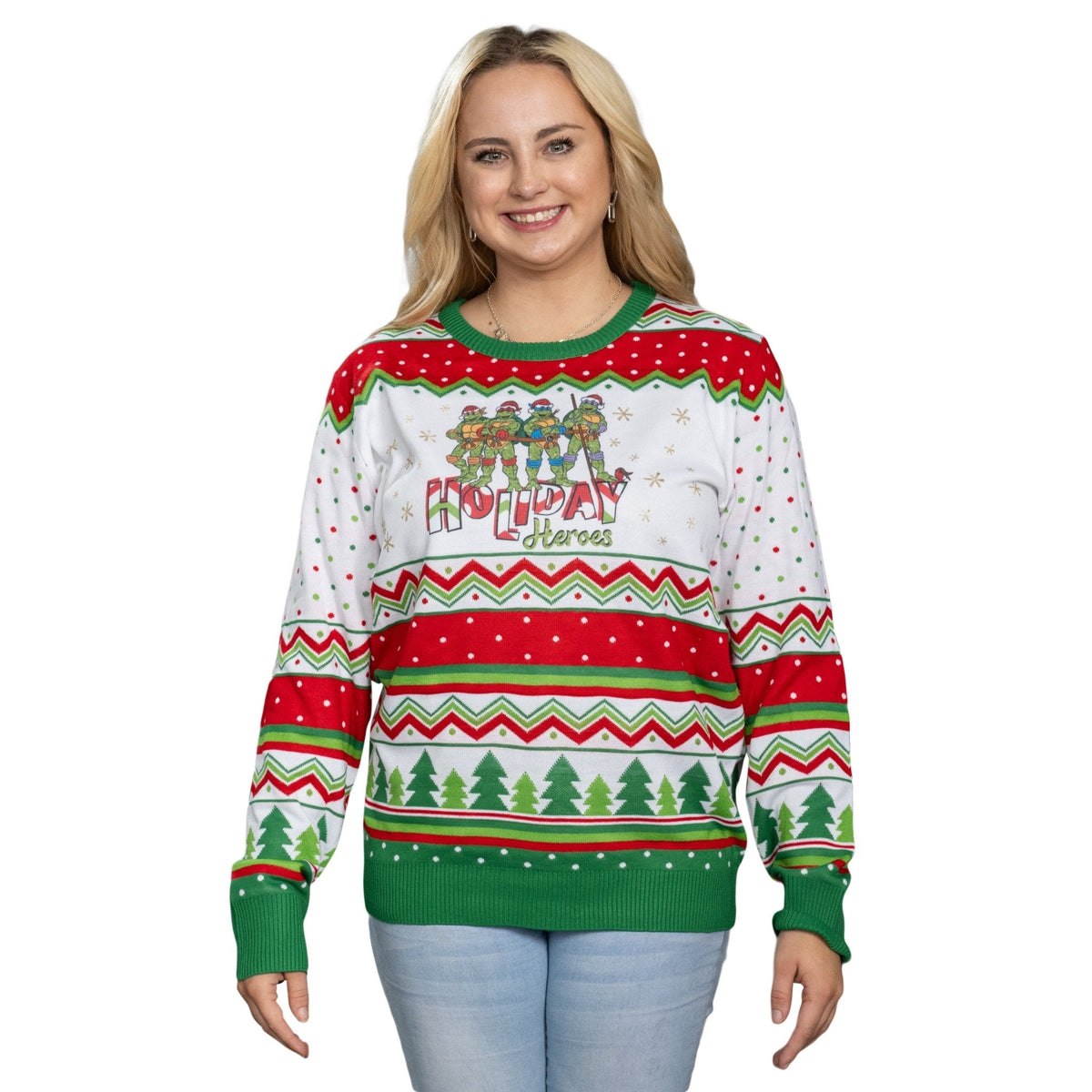 TMNT "Holiday Heroes" Christmas Sweater