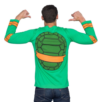TMNT Long Sleeves Costume T-shirt &amp; Eye Mask