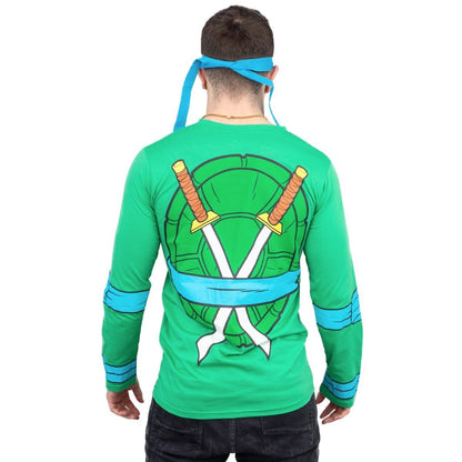 TMNT Long Sleeves Costume T-shirt &amp; Eye Mask