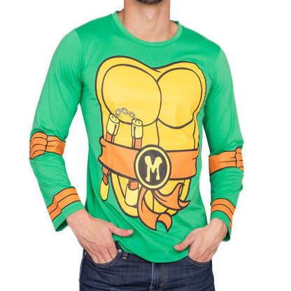 TMNT Long Sleeves Costume T-shirt &amp; Eye Mask