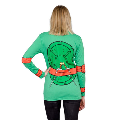 TMNT Long Sleeves Costume T-shirt &amp; Eye Mask