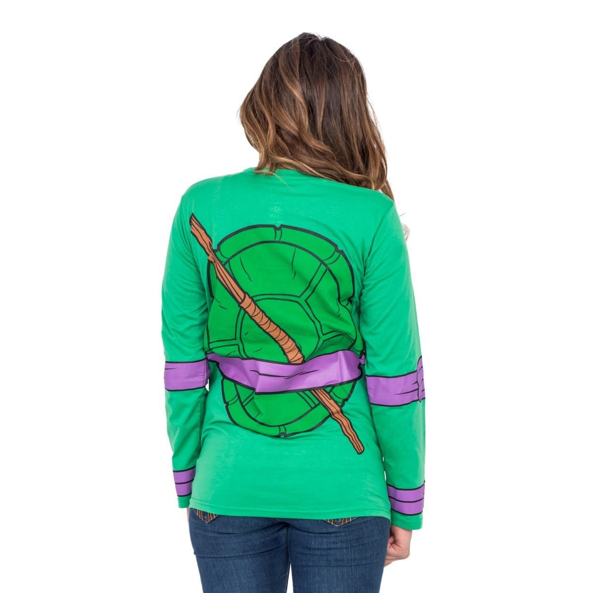 TMNT Long Sleeves Costume T-shirt &amp; Eye Mask