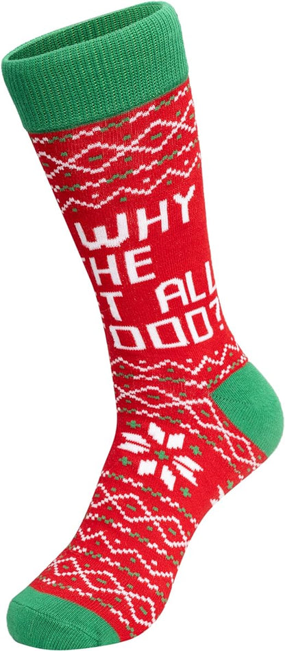 Todd and Margo Christmas Vacation Movie Funny Quote Adult Socks