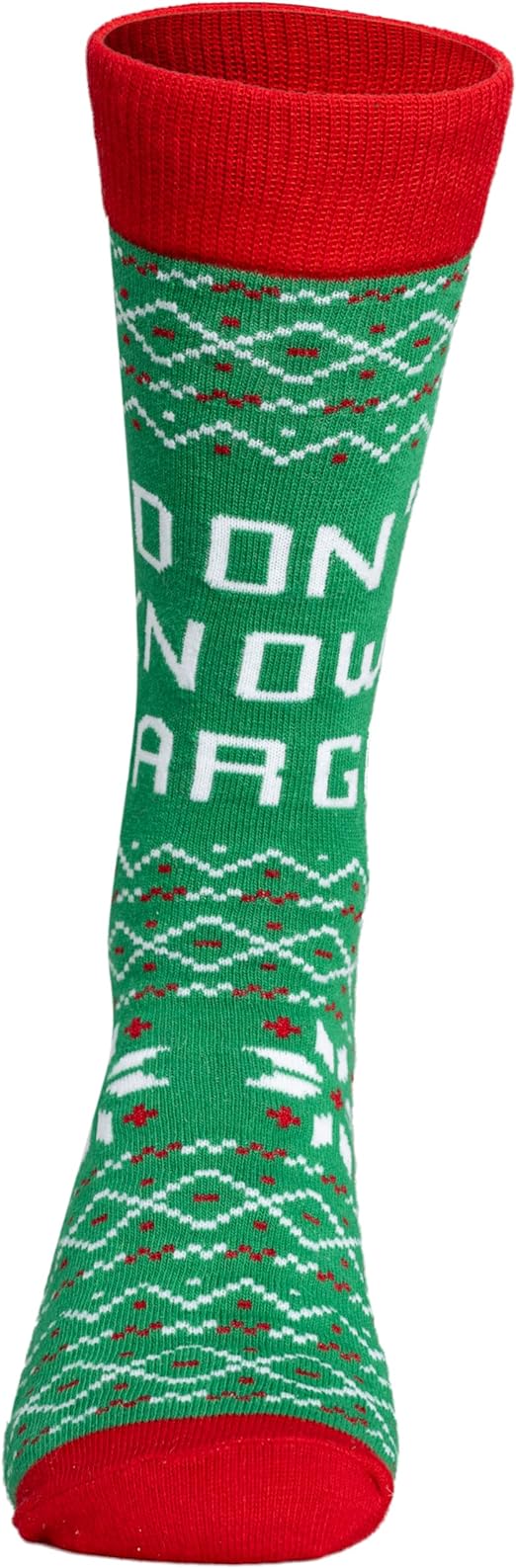 Todd and Margo Christmas Vacation Movie Funny Quote Adult Socks