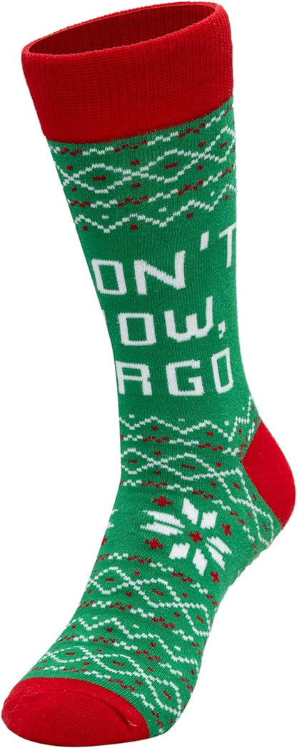 Todd and Margo Christmas Vacation Movie Funny Quote Adult Socks