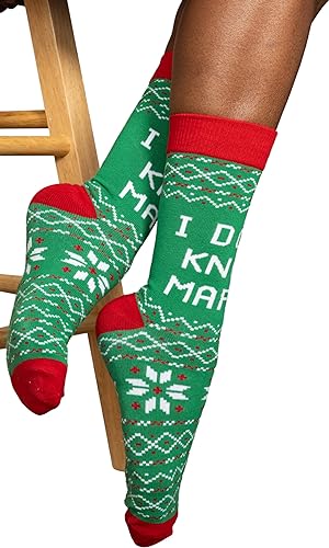 Todd and Margo Christmas Vacation Movie Funny Quote Adult Socks
