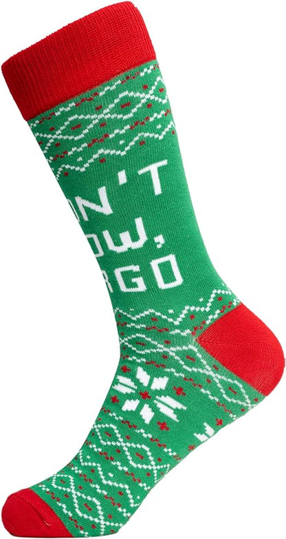 Todd and Margo Christmas Vacation Movie Funny Quote Adult Socks