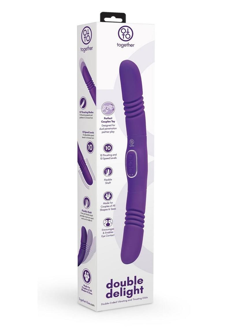 Double Delight Rechargeable Couples Vibrator