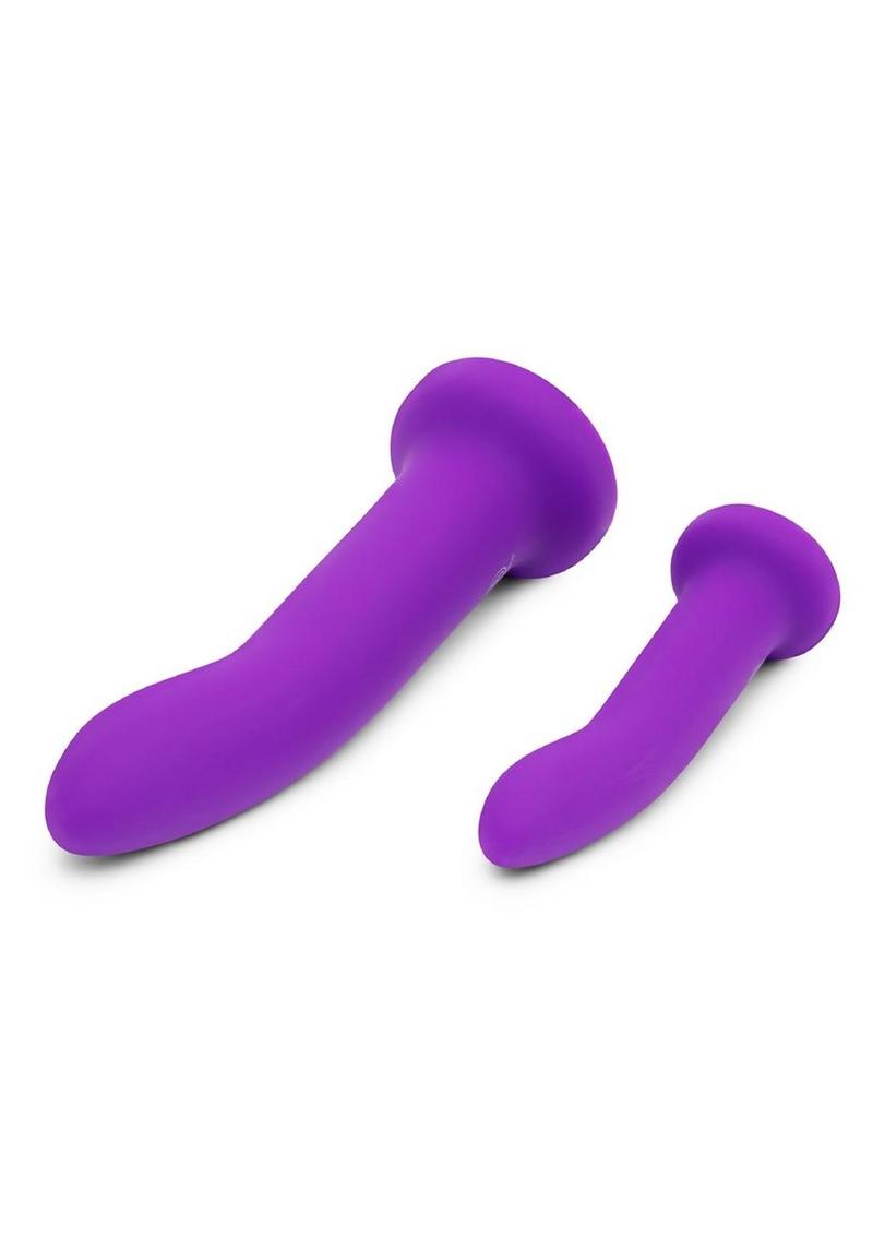 Together DUO Body Safe Silicone Dual Dildo And Harness Set