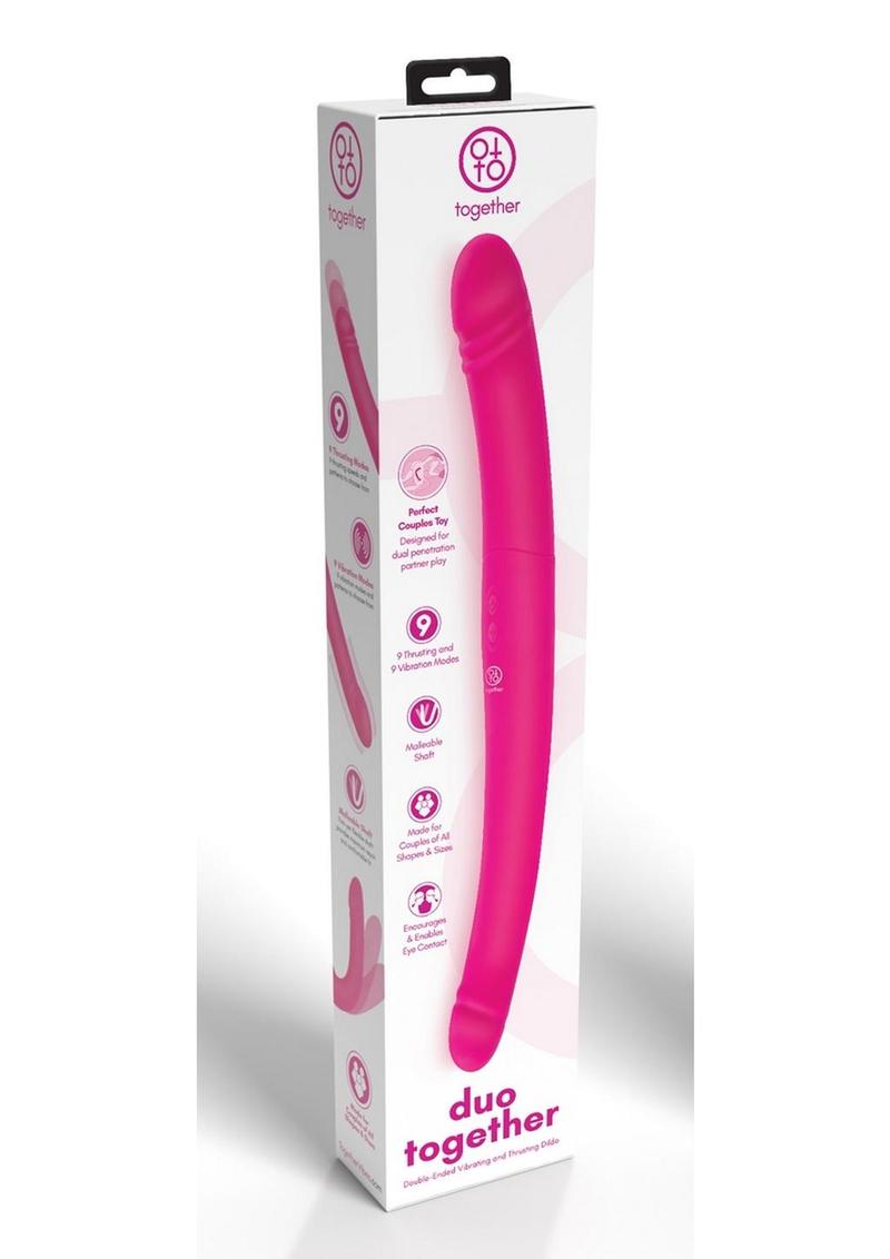 Duo Together Silicone Rechargeable Double Vibrator