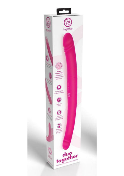 Duo Together Silicone Rechargeable Double Vibrator