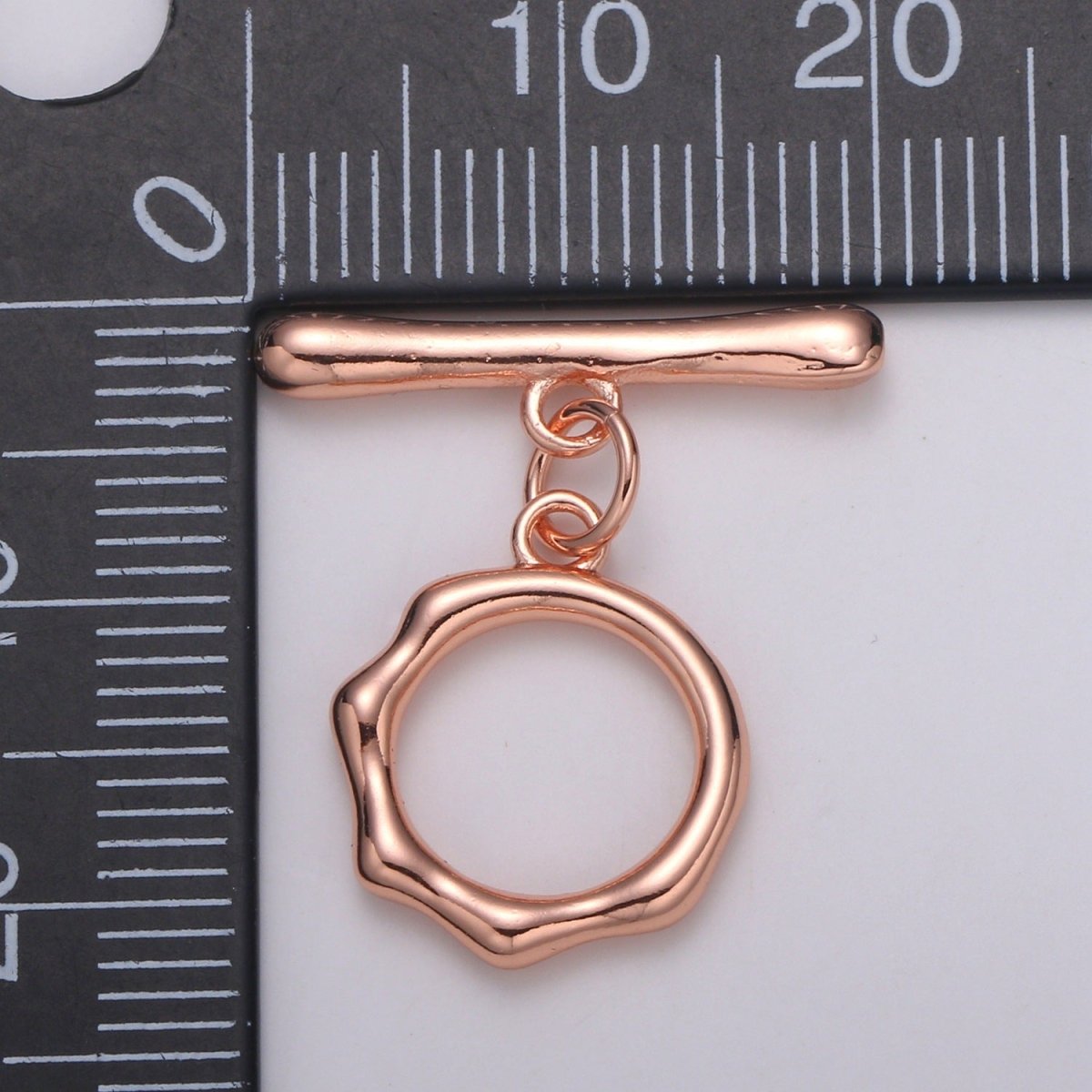 Toggle Clasp with jump ring chose color-Gold, Rose Gold Black, Silver OT Clasp for Jewelry Making Supply L-305~L-308