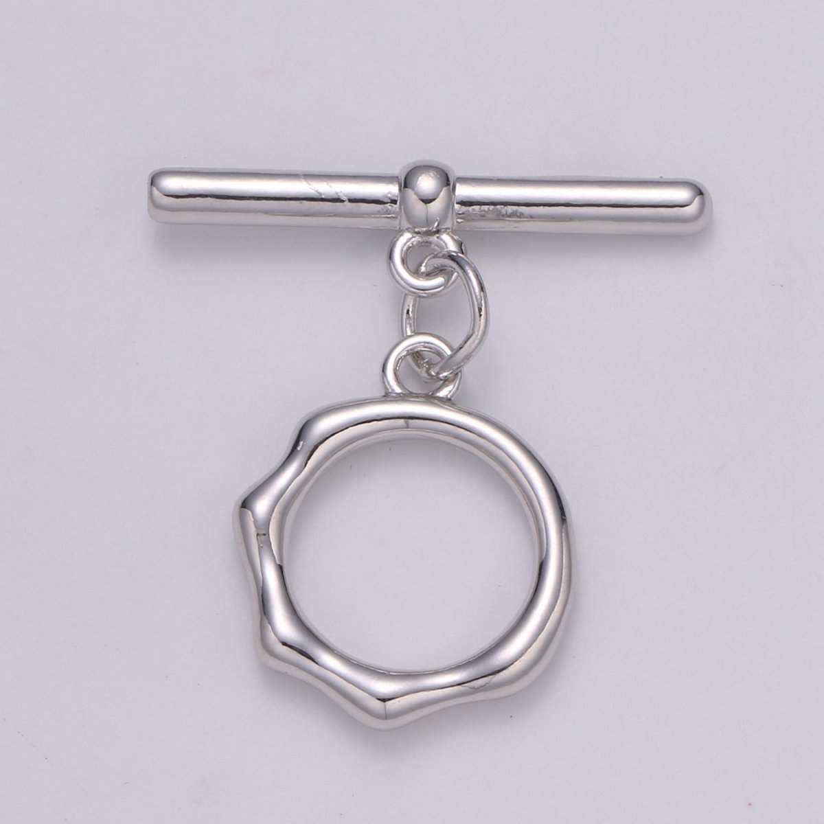 Toggle Clasp with jump ring chose color-Gold, Rose Gold Black, Silver OT Clasp for Jewelry Making Supply L-305~L-308
