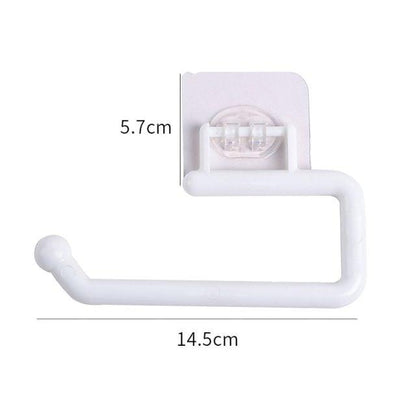 Toilet Wall Mount Toilet Paper Holder Stainless Steel Bathroom Kitchen Roll Paper Accessory Tissue Towel Accessories  Holders Modern Paper Roll Holder Wall Mount Tissue Roll Rack