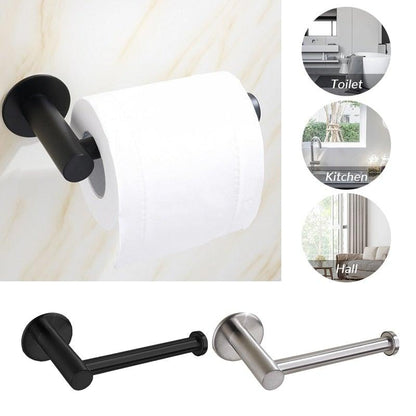 Toilet Wall Mount Toilet Paper Holder Stainless Steel Bathroom Kitchen Roll Paper Accessory Tissue Towel Accessories  Holders Modern Paper Roll Holder Wall Mount Tissue Roll Rack