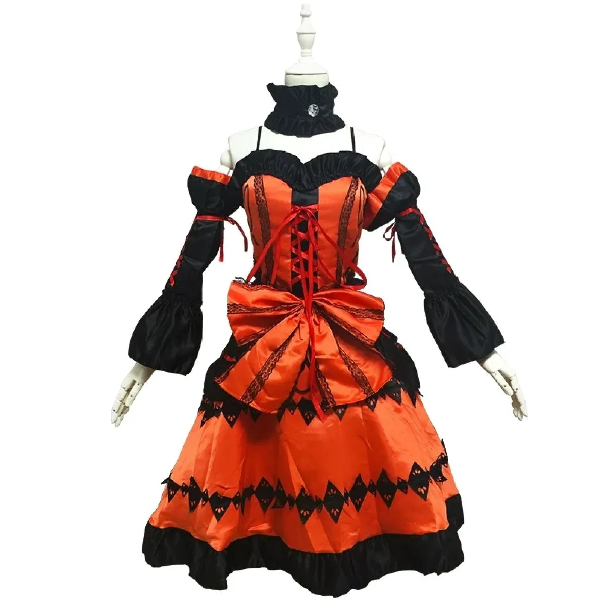 DATE A LIVE Tokisaki Kurumi Gothic Lolita Cosplay Set