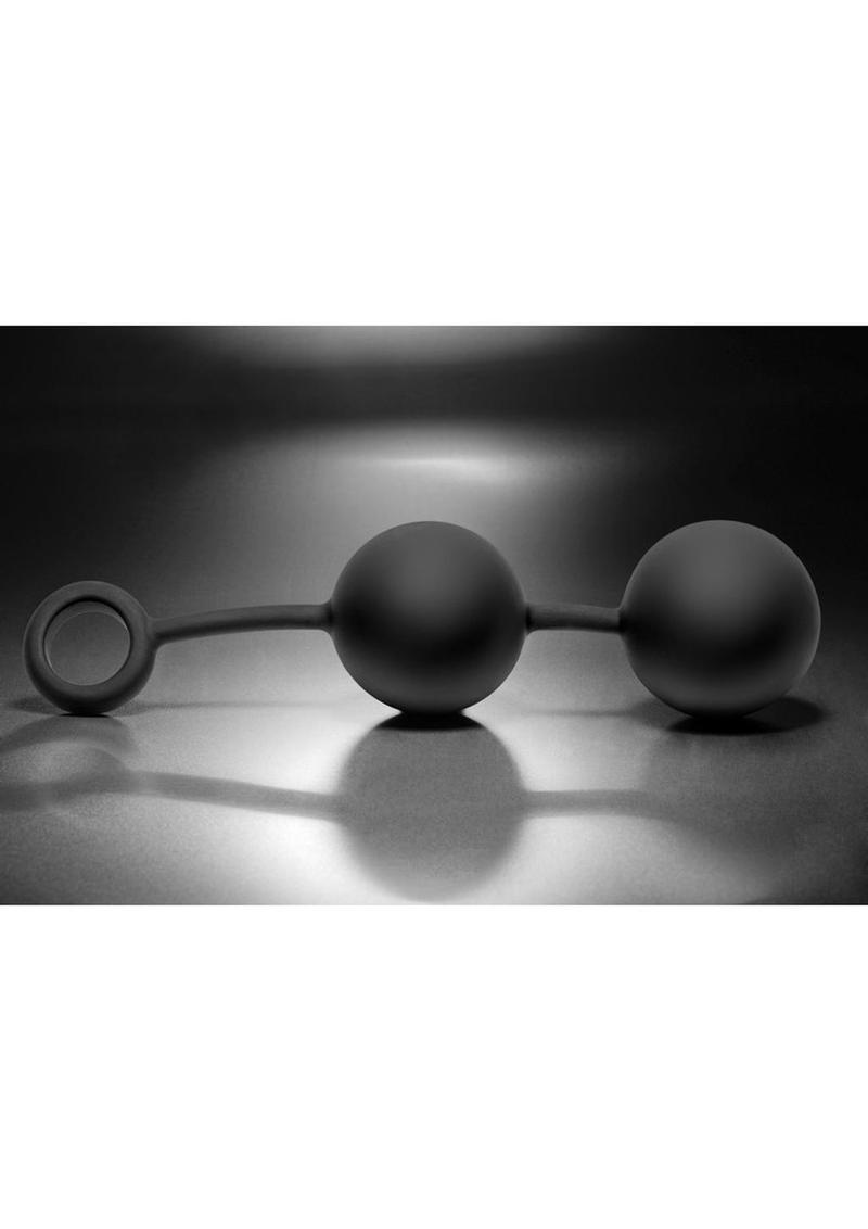 Tom of Finland Weighted Anal Balls Premium Clear Design