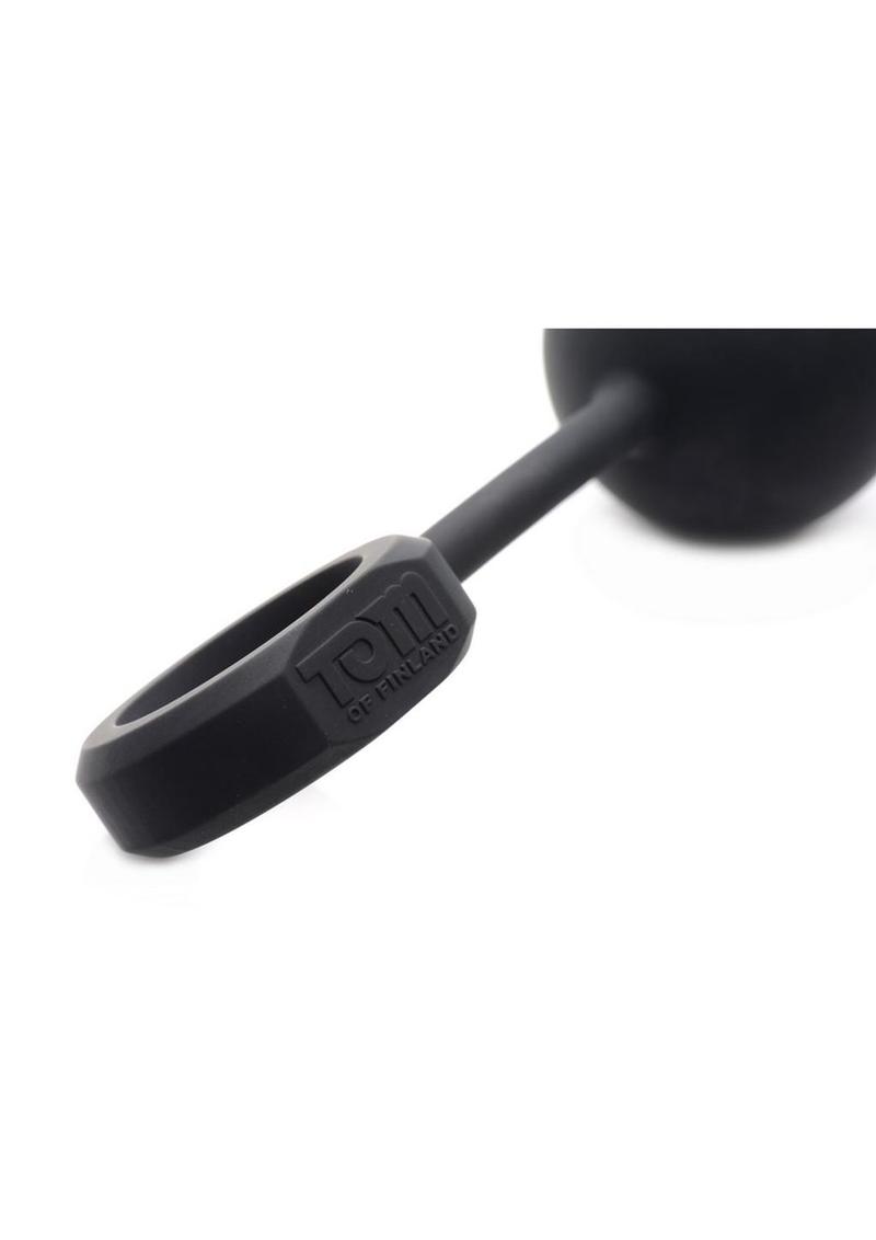 Tom of Finland Weighted Anal Ball Plug Graduated Anal Beads