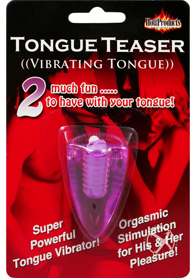 Tongue Teaser Silicone Oral Powerful Vibrations