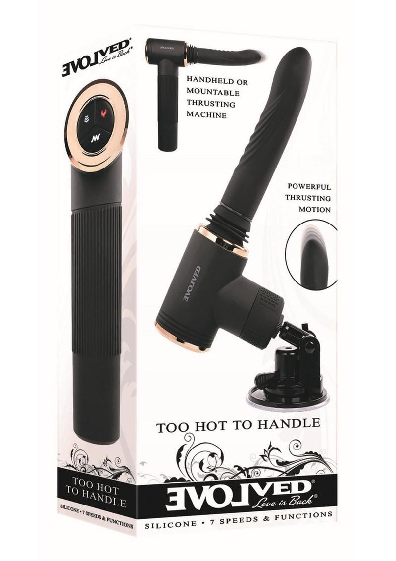 Too Hot to Handle Silicone Vibrator with 7 Speeds &amp; Functions