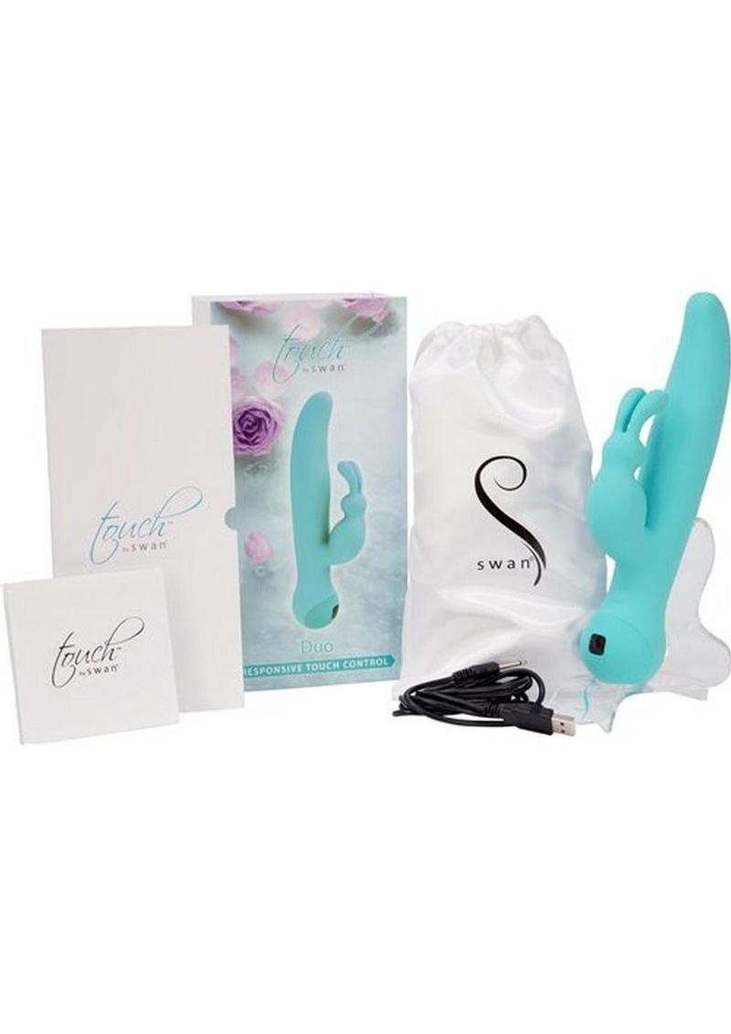 Touch by Swan Duo Rechargeable Vibrator with Responsive Touch Control