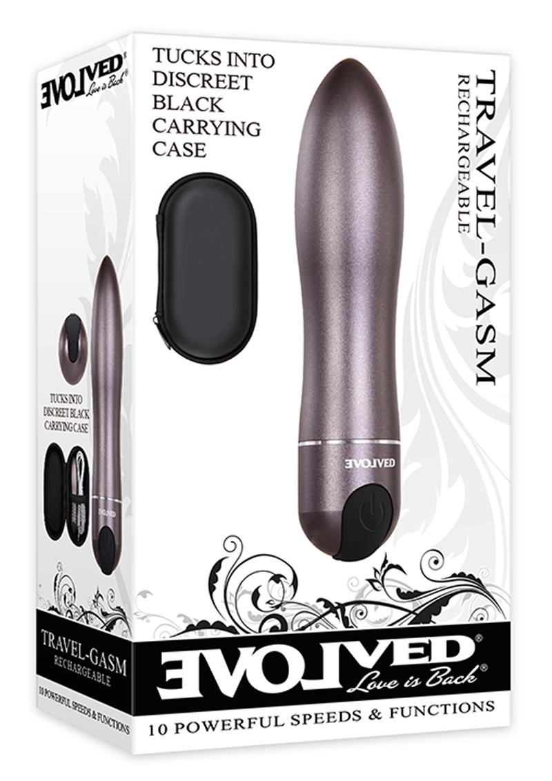 Evolved Travel-Gasm Carrying Rechargeable Bullet