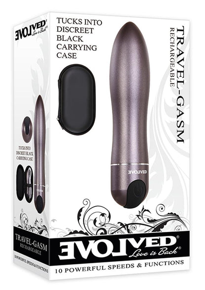 Evolved Travel-Gasm Carrying Rechargeable Bullet