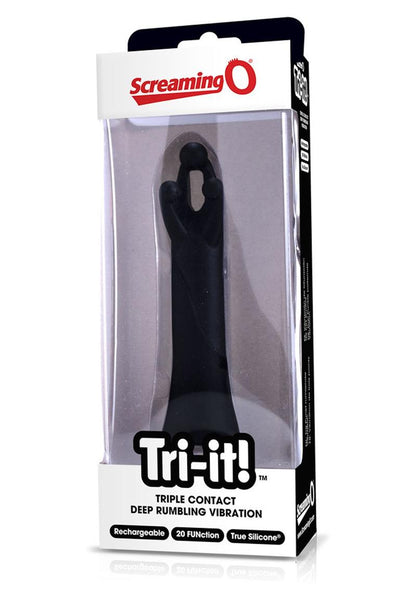 Screaming O Tri-It! Triple Contact Deep Rumbling Vibration