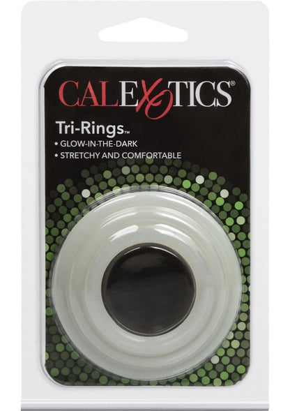 Tri Rings Multi Color Cock Ring Set