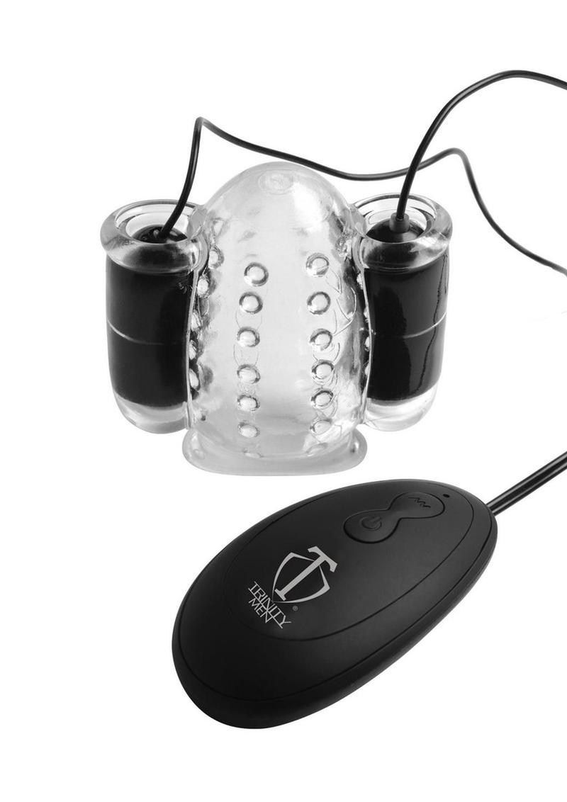 Trinity Men 20X Dual Vibrating Cock Teaser Vibration Patterns