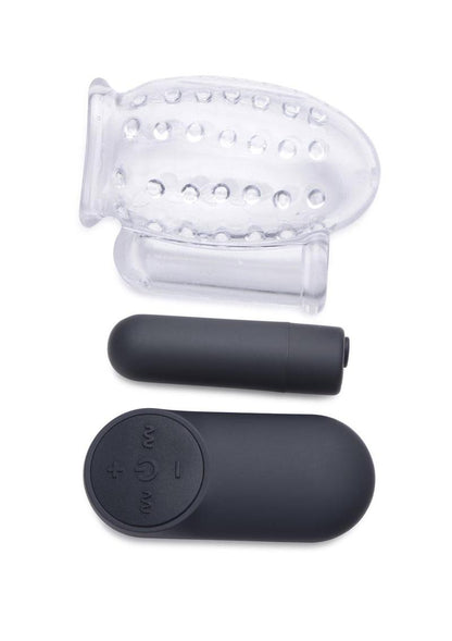 Trinity Vibes 28X Rechargeable Penis Head Teaser with Remote Control