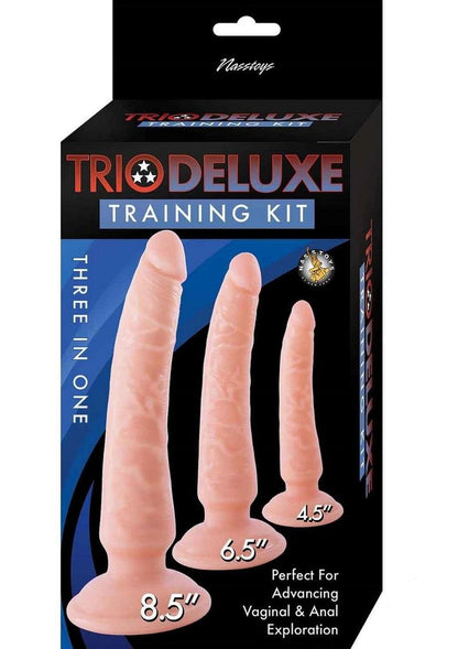 Trio Deluxe Training Kit 3-in-1 Dildo Set