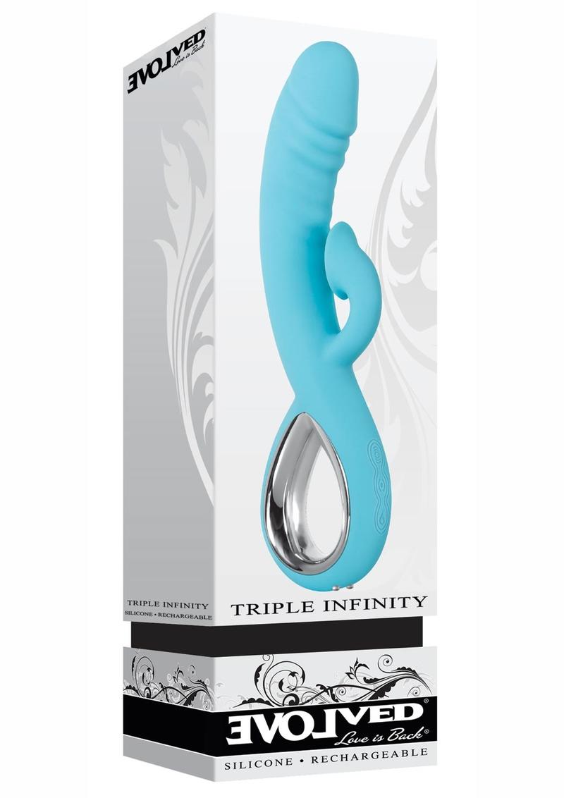Evolved Triple Infinity Heated Vibrator