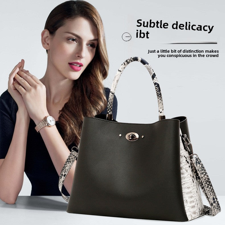 Wild snakeskin pattern workplace women&