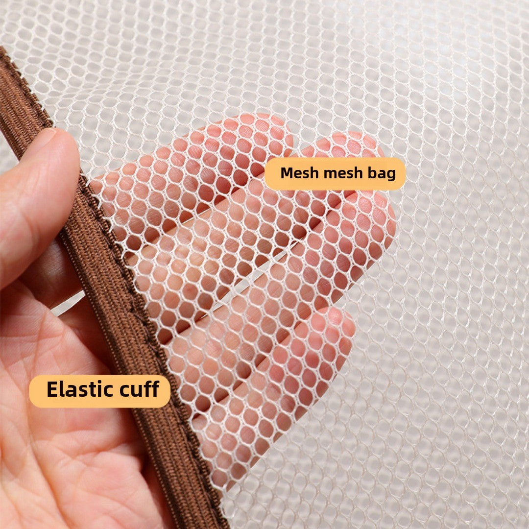 Socks storage hanging bag, underwear bag behind the door, mesh bag hanging fabric bag, dormitory wardrobe side side storage mesh bag