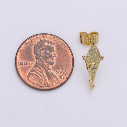 Tulip Gold Filled Studs Earrings K-488