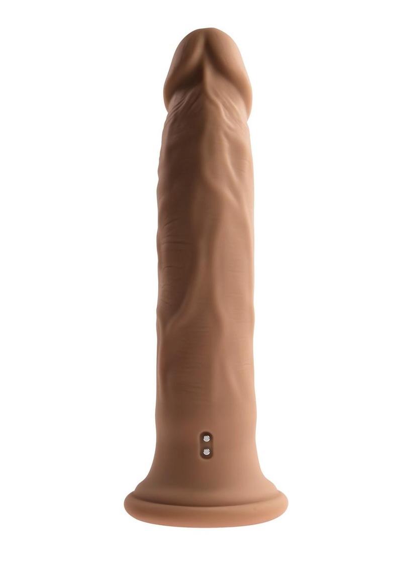 Evolved Twirl Jam Silicone Vibrating Dildo with Remote Control