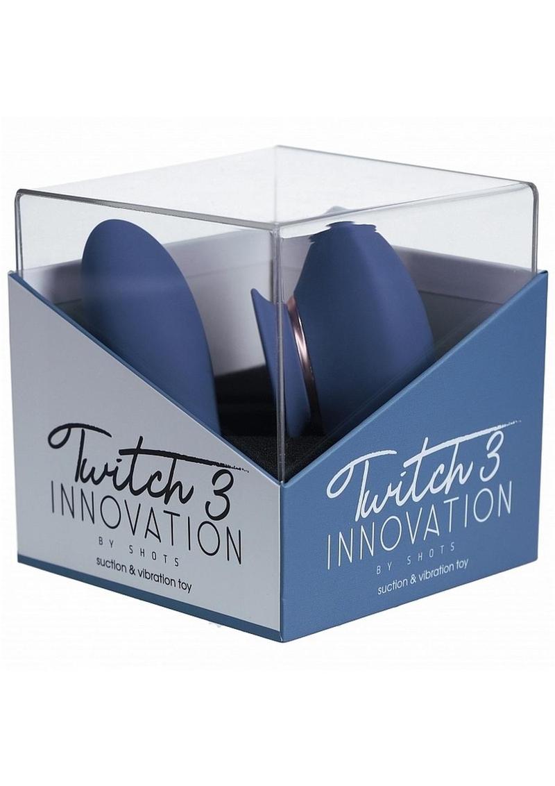 Twitch Body Safe Silicone Suction and Tongue Vibrator