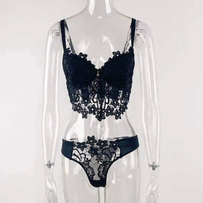 Sexy Two Pieces Lace Set