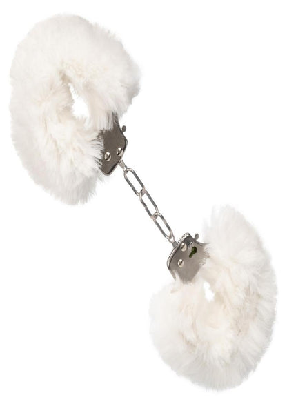 Ultra Fluffy Furry Cuffs Metal Handcuffs with Luxurious Faux Fur