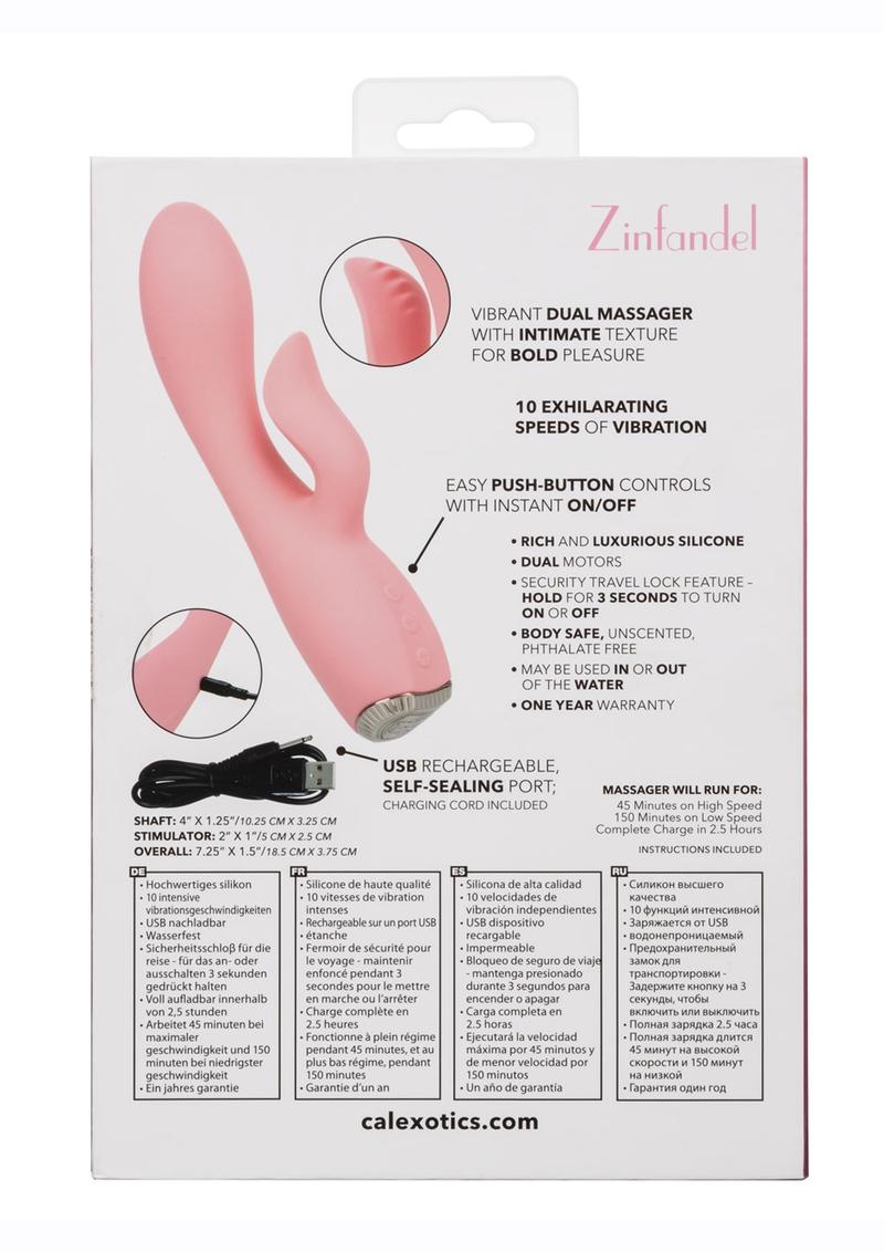 CalExotics Uncorked Zinfandel Rechargeable Rabbit Vibrator