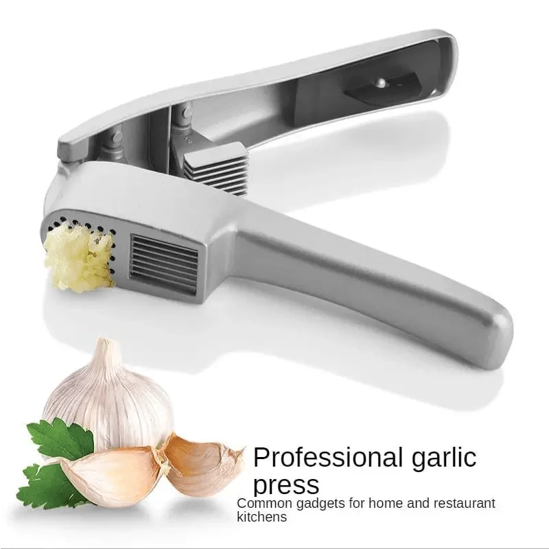 Unique Design Kitchen Household Manual Garlic Press Aluminum Alloy Garlic Maker Garlic Squeeze Garlic Press Kitchen Gadget